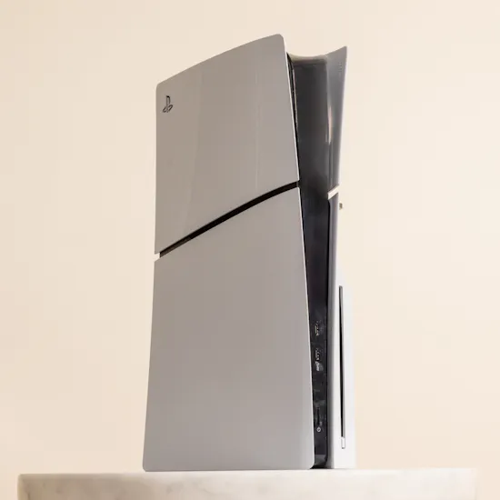 Sony PlayStation 5 White Slim Disc Version | Moonlight Beauty Rose Bouquet