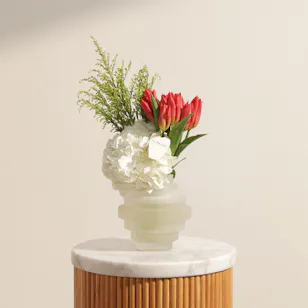 Timeless Grace Flower Vase