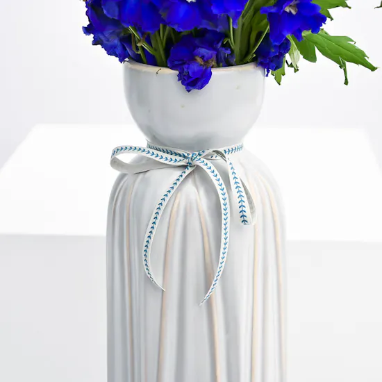 Delphiniums Vase