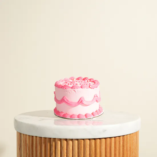 Sugar Daddy's Bakery Pink Birthday Cake
