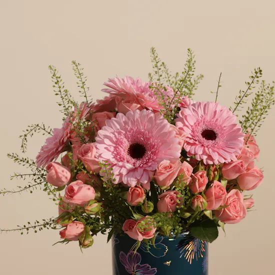 Pink Delight Flower Box