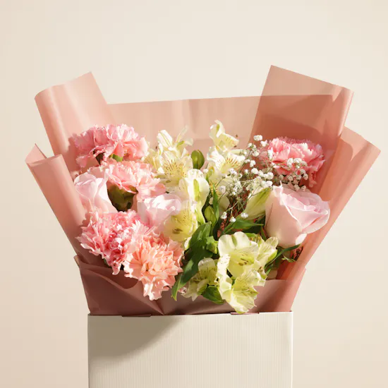 Floward Essence of Joy Medium Chocolate Box | Spark Flower Bouquet