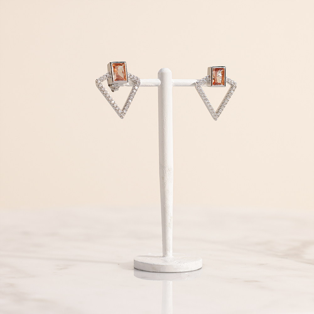 Floward Ship's Sail Earring | Champagne