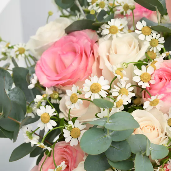 Spring Wedding Blooms Vase