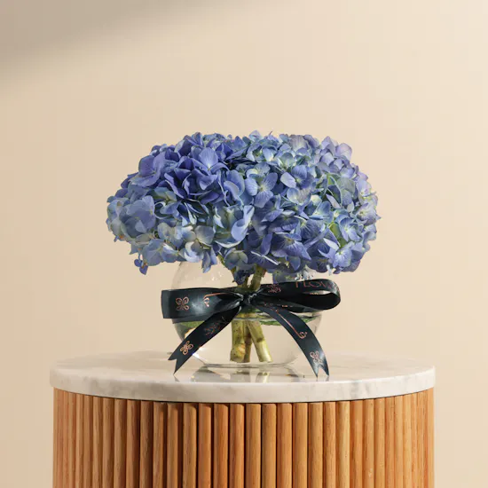Elegant Hydrangea Vase