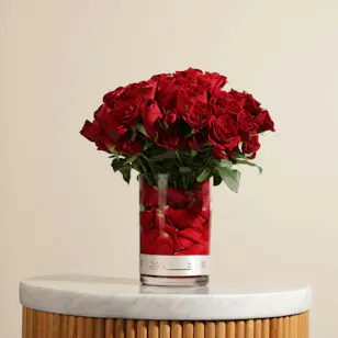 Red Beauty Vase