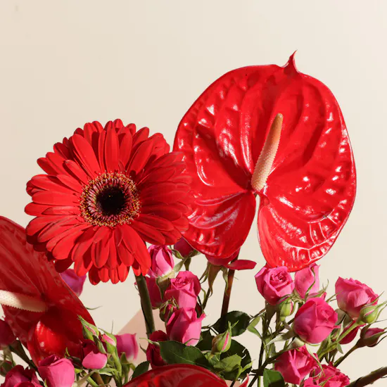 Passion Flowers Vase