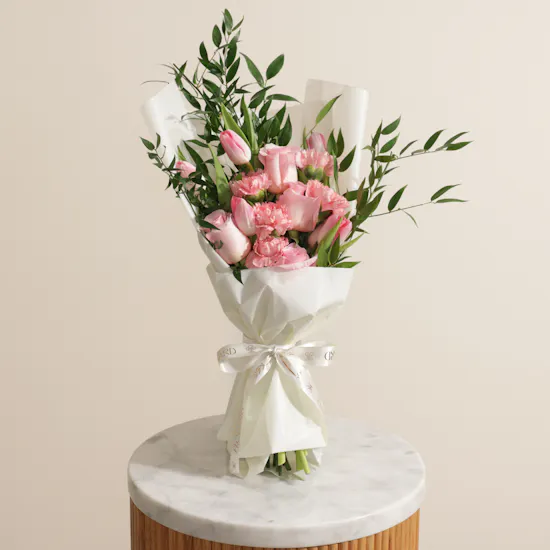 Serenity Pink Flower Bouquet