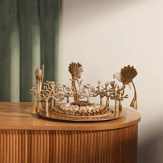 Nor Noyau Premium Leaves Chocolate Tray