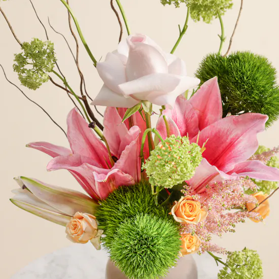 Artistic Charm Flower Vase
