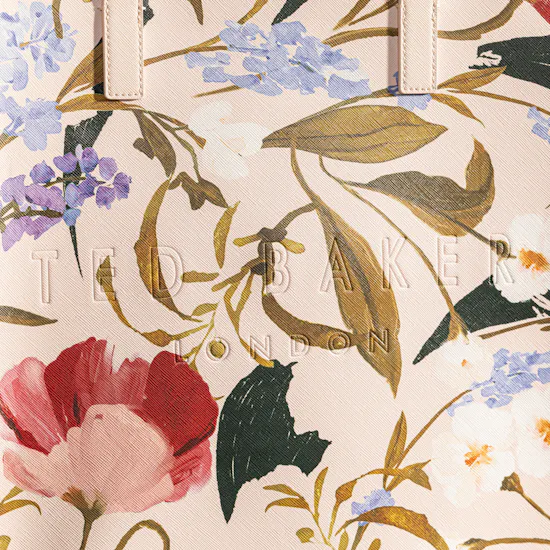 Ted Baker Floral Printed Large Icon Tote Bag