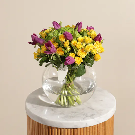 Sunshine Flowers Vase