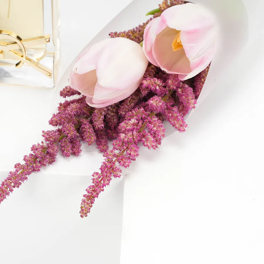 Tulips & Yves Saint Laurent Perfume 4