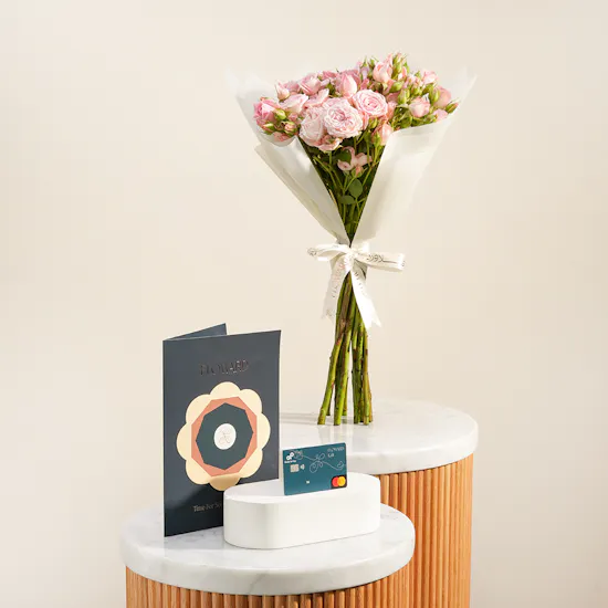 Floward Card | Uplifting Flower Bouquet
