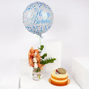 Laviviane Lemon Cake | Birthday Vase