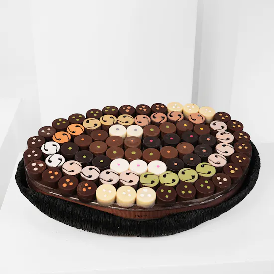 More Chocolate Delizia Nero Tray | The Royal Vase