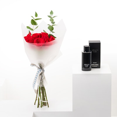 Luxurious Perfume Gift | Red Roses
