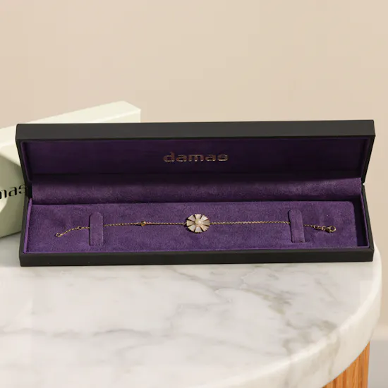 Damas Farfasha Sunkiss Diamond & Pearl Bracelet