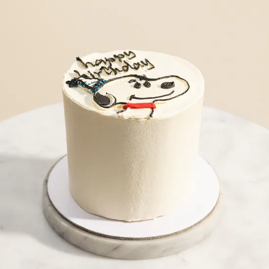 Nino's Bakery Happy Birthday Snoopy Bento Cake