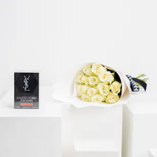 Yves Saint Laurent L'Homme EDP for Men | White Roses