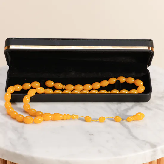 Floward Mestika Misbaha with Tamlika and Olive Beads