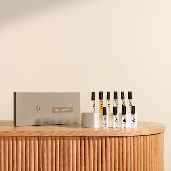 طقم نماذج عطور رجالي من الغوالي 5مل | 10 قطع