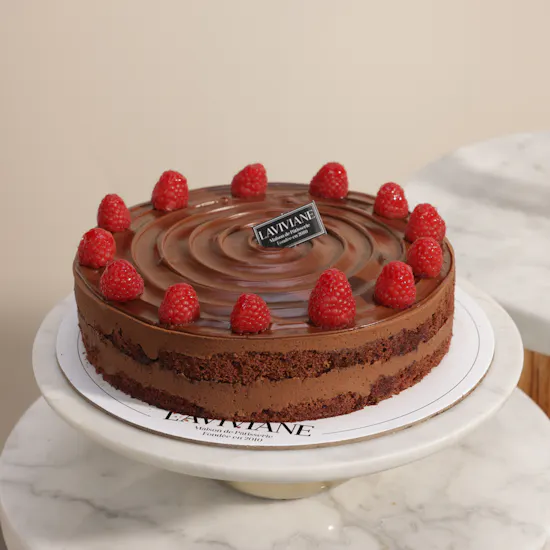 Laviviane Chocolate Mousse Cake | Softly Radiant Flowers