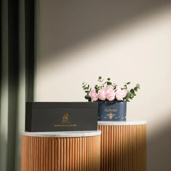 Royal Palace Signature Collection Unisex Perfume Set | Smooth Melody Flower Box