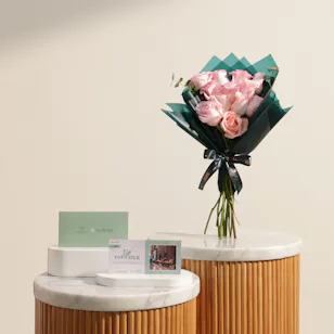 Joyous Hands Spa Gift Voucher | Light Flower Bouquet Joyous Hands Spa Gift Voucher | Light Flower Bouquet