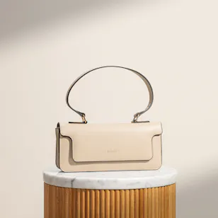 Minilet Beige Rectangular Women's Shoulder Bag Minilet Beige Rectangular Women's Shoulder Bag