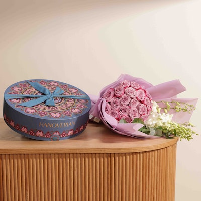 Hanoverian Holiday Chocolate Box | Purple Rose 