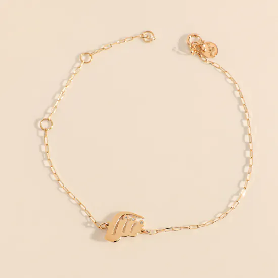Midad Mooj Bracelet Letter Sheen