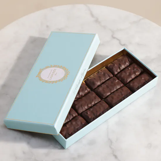Ladurée’s 75 Champs Elysées Chocolate Box