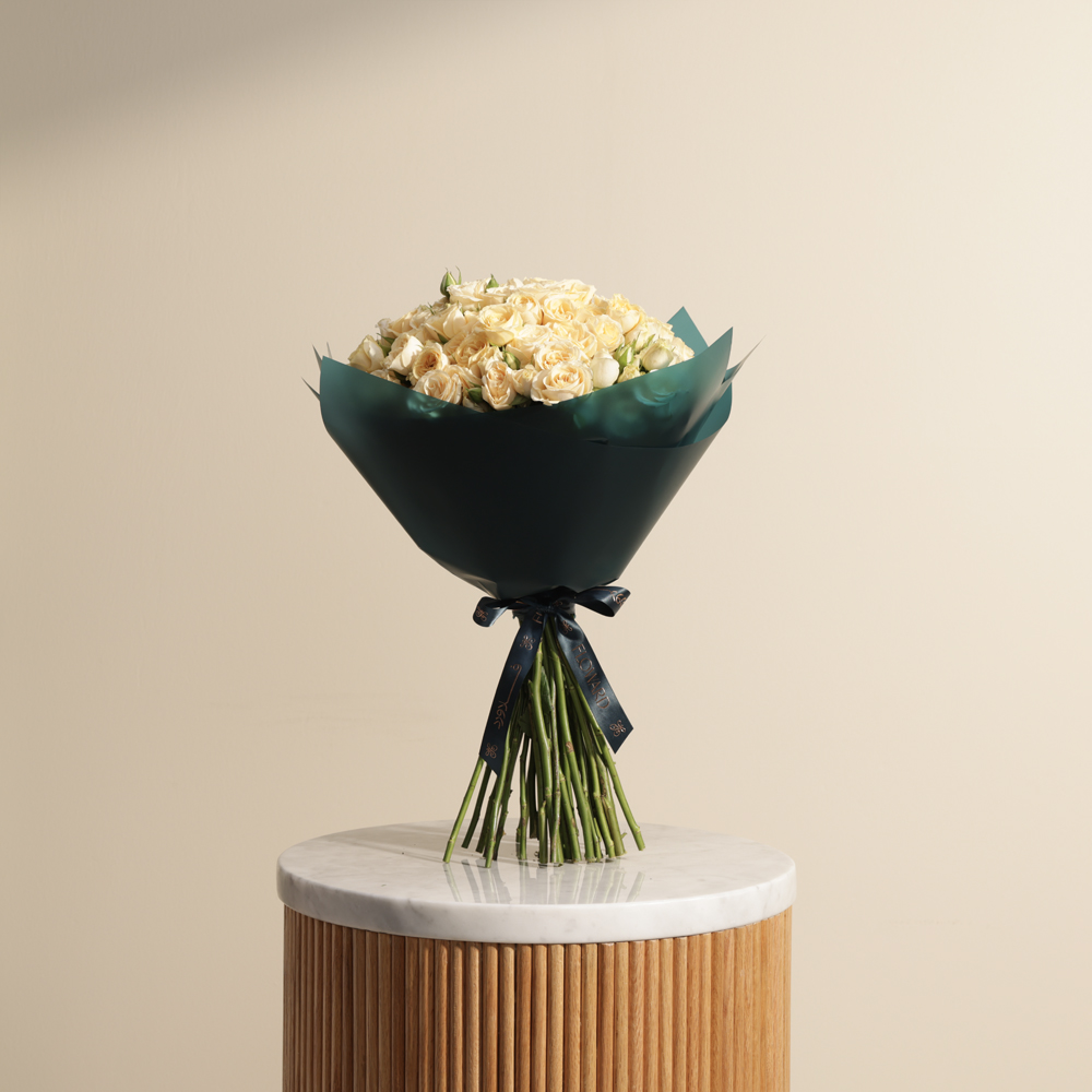 باقة بيبي جوري برتقالي فاتح مبهرة