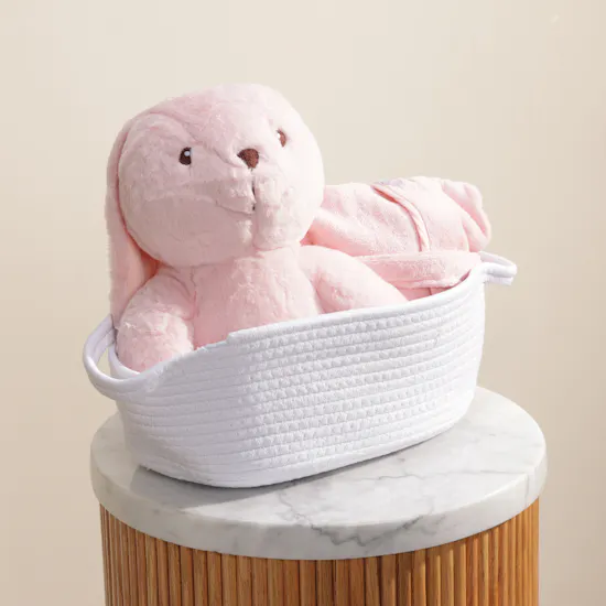 Elli Junior Cozy Cuddles Pink Bath and Comfort Newborn Gift Set