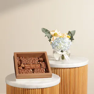 Ghazl Chocolatier Congrats Chocolates | Petal Harmony Flowers