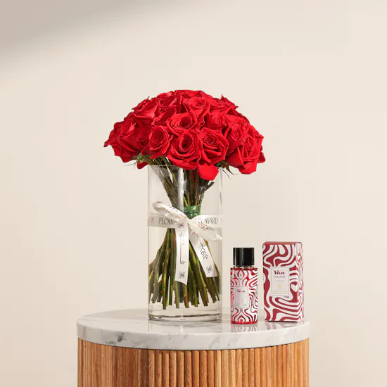 Abdul Samad Al Qurashi Viva La Oud Unisex Parfum | Roses Vase