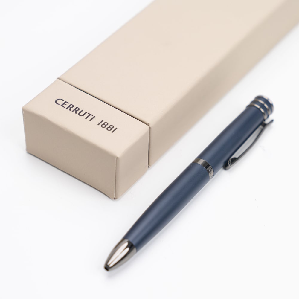 CERRUTI 1881 Ballpoint pen Austin Navy Floward Abu Dhabi