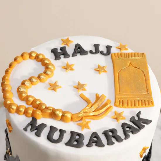 Floward Hajj Mubarak Hazelnut Cake
