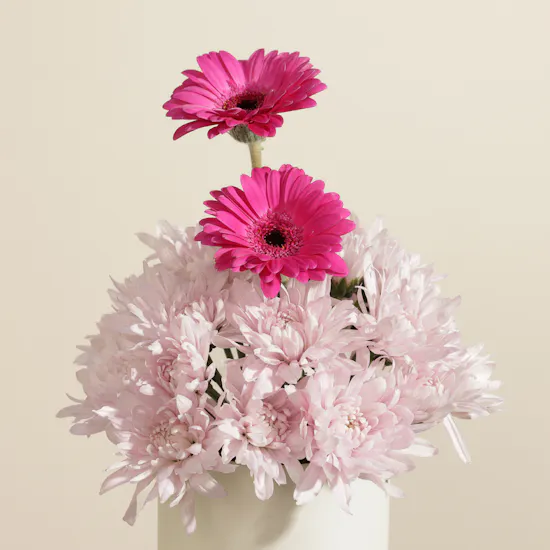 Her Pink Crown Flower Box