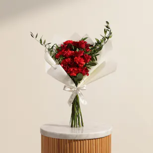 Crimson Promise Flower Bouquet