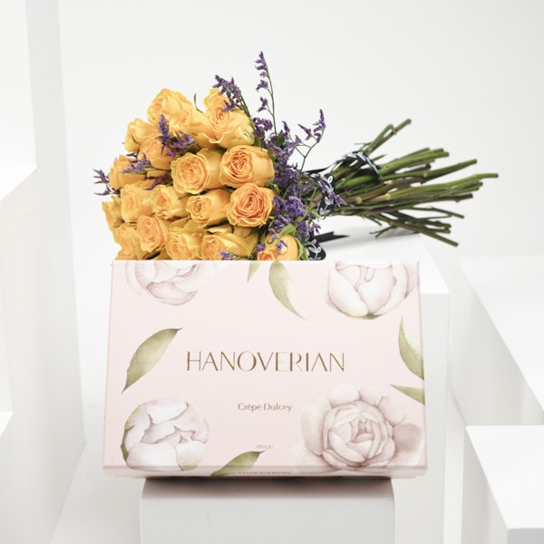 Yellow Hanoverian Bouquet Floward Riyadh