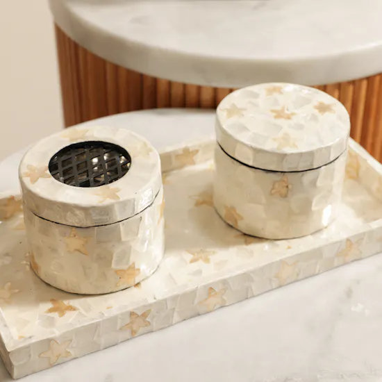 Cascades Incense Burner Set | Dew Calm Flower