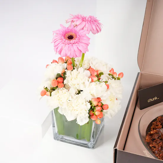 Chunk Caramel Date Pudding | Spring Vase