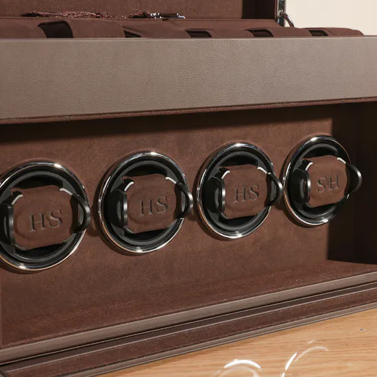 Heisse & Söhne Vancouver 4 Brown Watch Winder