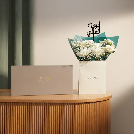 Levo Crepe Dentelle Large Box | Golden Path Flowers
