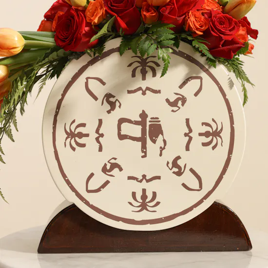Founding Day Delight Blooms Vase