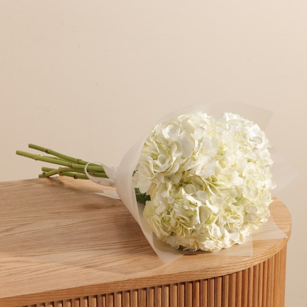 White Hydrangea Garden Bouquet