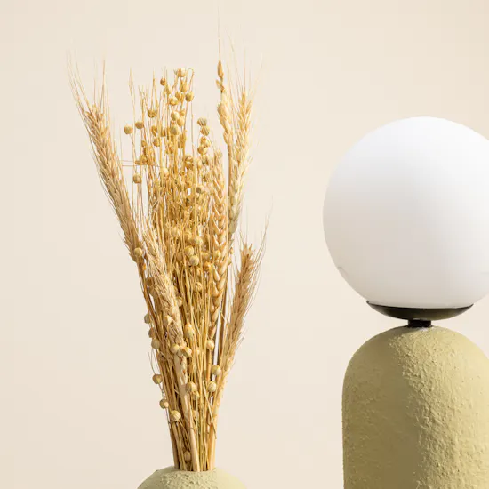 Ukiyo U-Shape Lamp Dry Flowers Vase