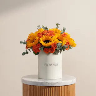 Golden Flame Flower Box Golden Flame Flower Box